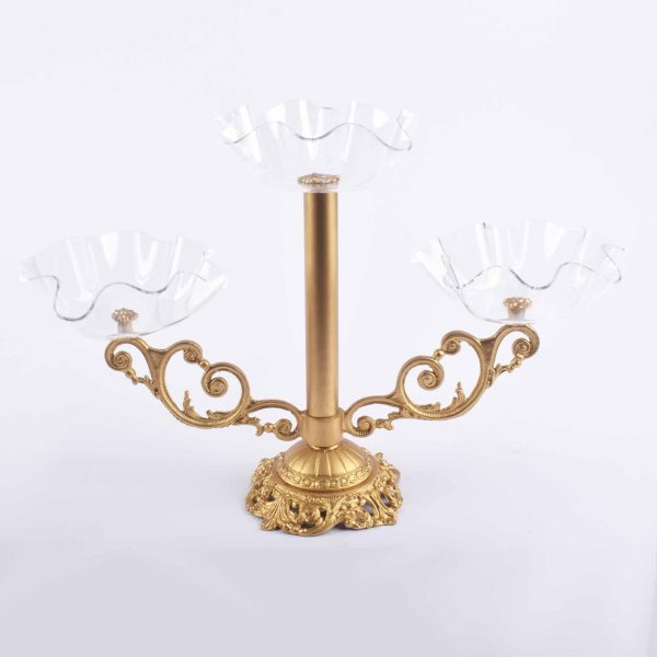 ستاند ابولو ثلاثي لون ذهبي