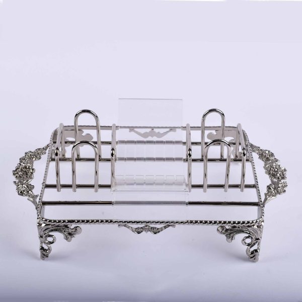 حامل ملاعق كورد فضي