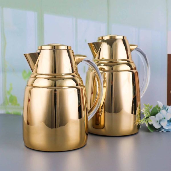 طقم ترامس 2 قطعة لون ابيض