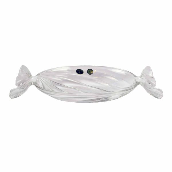 صحن شوكلا كريستال بوهيمي مسطح